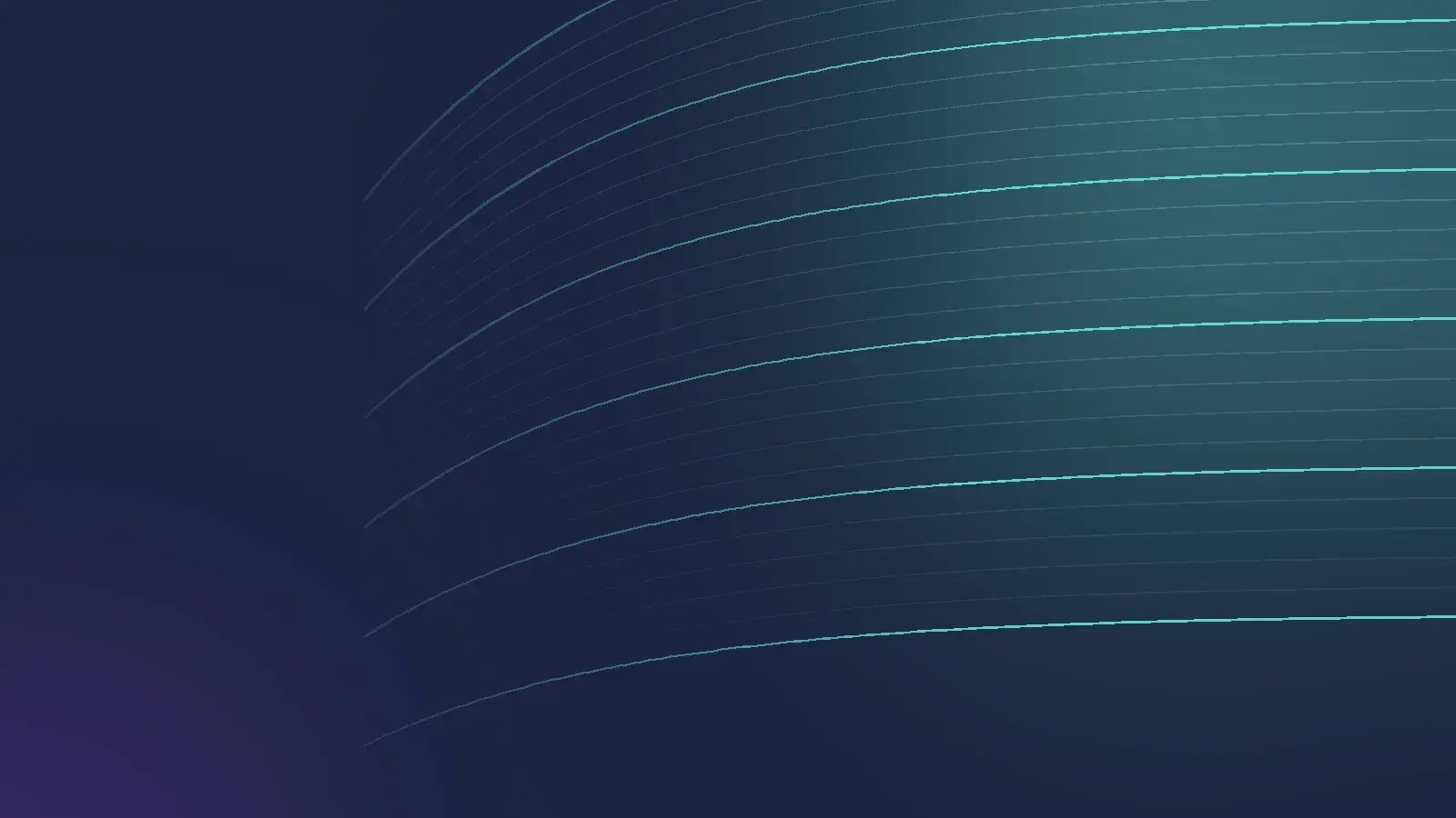 Rising curves that flatten out on navy, representing the AI productivity plateau
